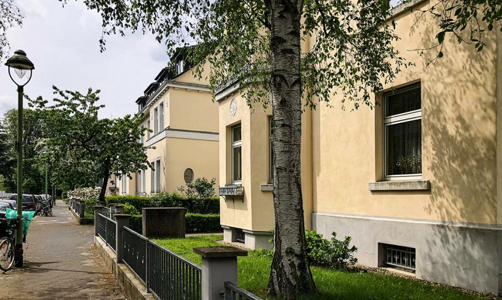 BWB-Häuser Margarethenstr. 12, 14 und 16 in Düsseldorf-Grafenberg