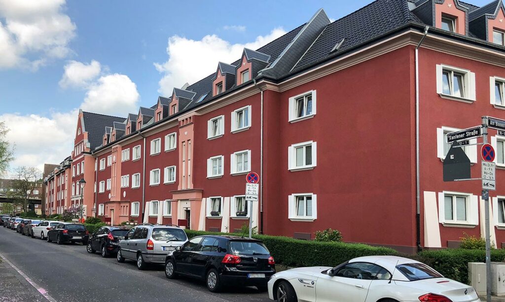 BWB-Häuser Xantener Str. 1 – 11 in Düsseldorf-Golzheim