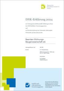 Titelseite der DNK-Erklärung 2024
