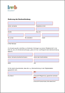 Screenshot des Formulars