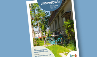 Abbildung des Titels Unserebwb 126 auf himmelblauem Hintergrund