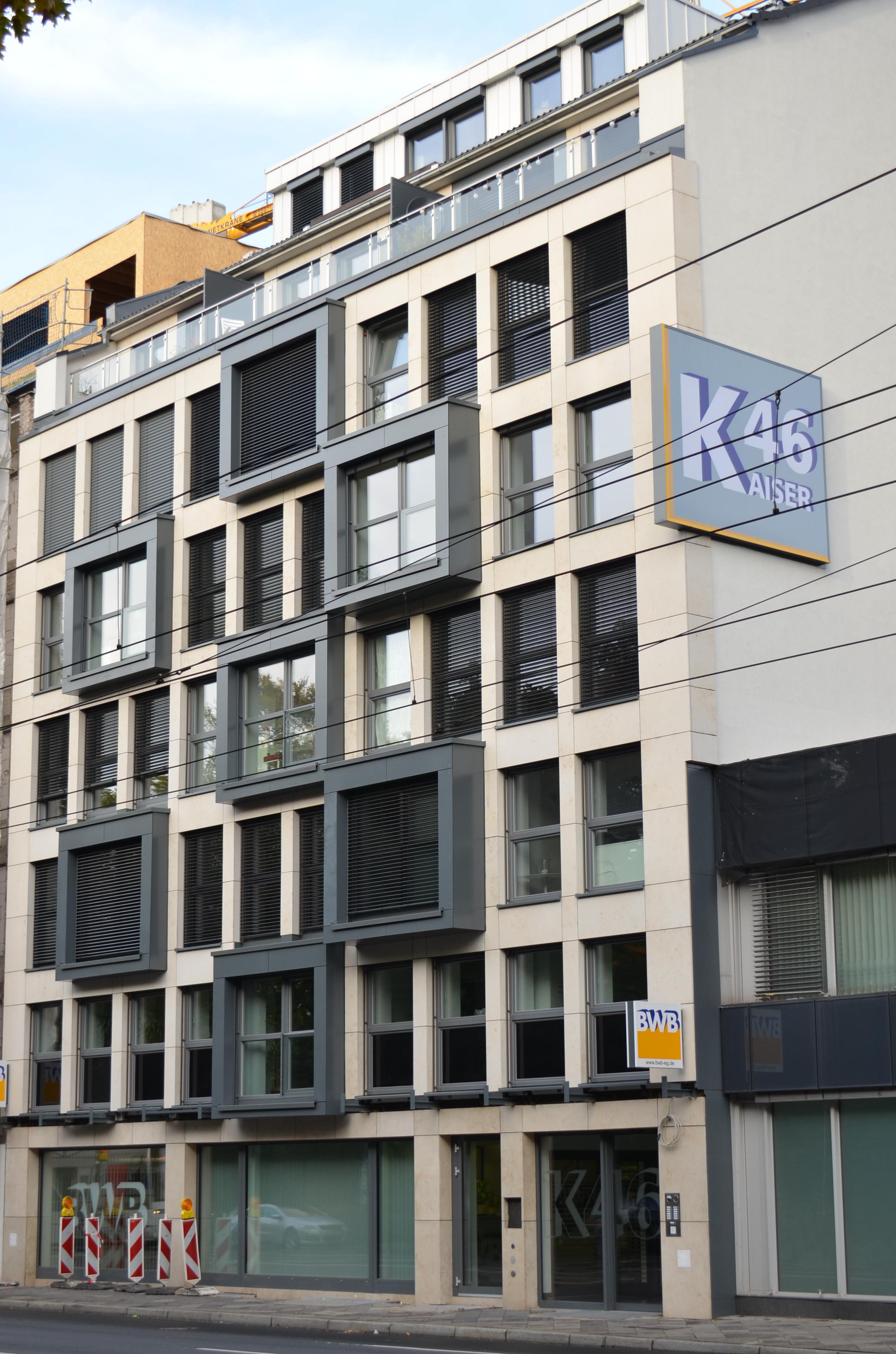 Hausansicht Kaiserstraße 46, Düsseldorf