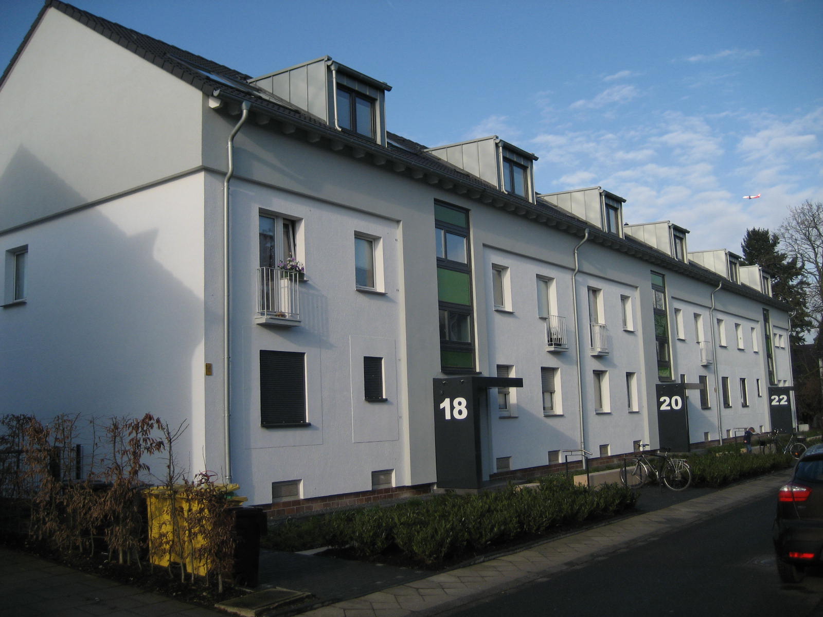 Hausansicht Gerstäckerstraße 20, Düsseldorf