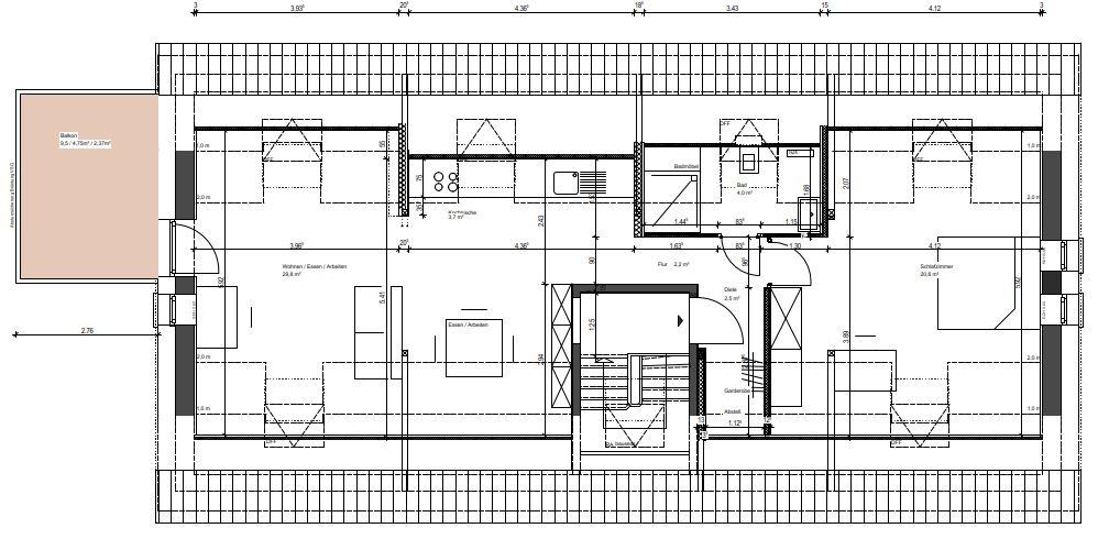 2 Zimmer, 65,45 m² in Düsseldorf · Irmerstraße 6 – Bild 8
