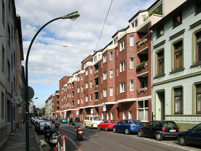 Hausansicht Sternstraße 31, Düsseldorf