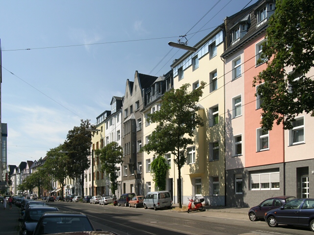 Hausansicht Aachener Straße 89, Düsseldorf